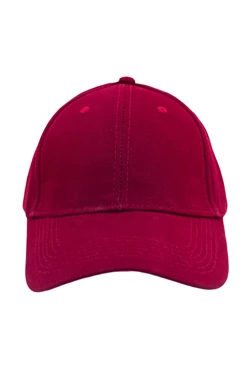 Купить бейсболку Брент шестиклинку взрослую, однотонную бордовую