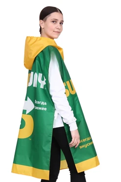 Купить накидку с капюшоном 62х95 см "Subway"