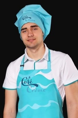 Купить колпак Ваниль поварской взрослый "Cafe Creme"