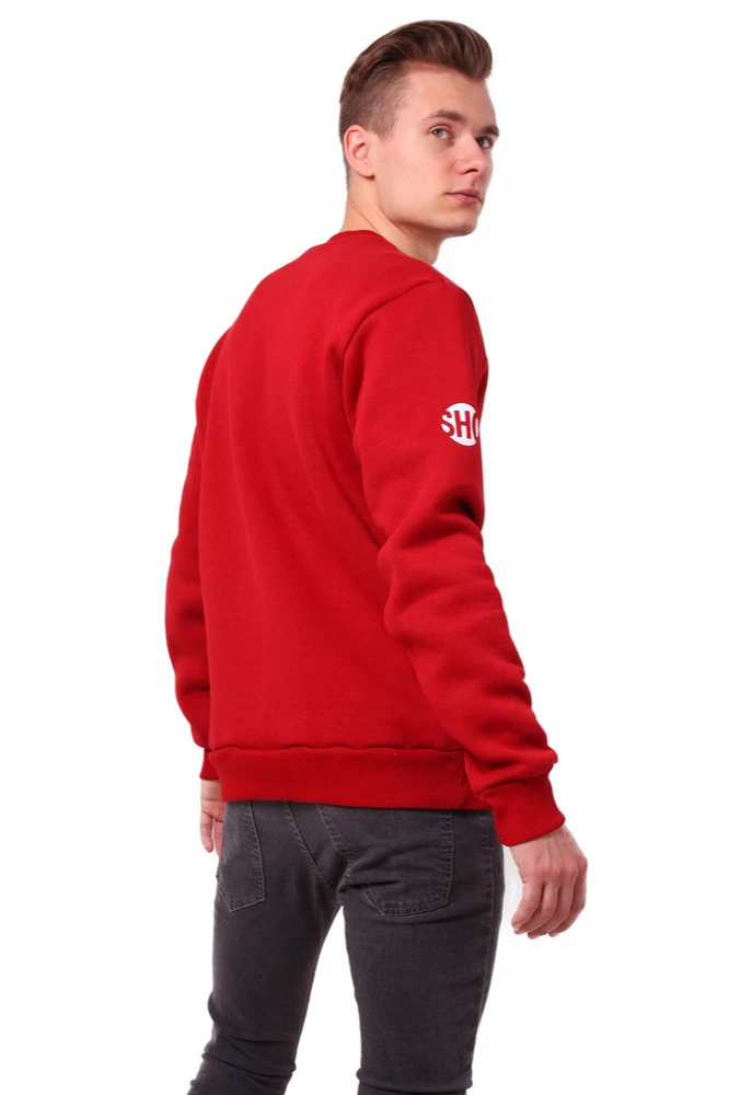 Свитшот Тревис из футера унисекс, однотонная "Showtime"#1 Свитшот Тревис из футера унисекс, однотонная "Showtime"#1