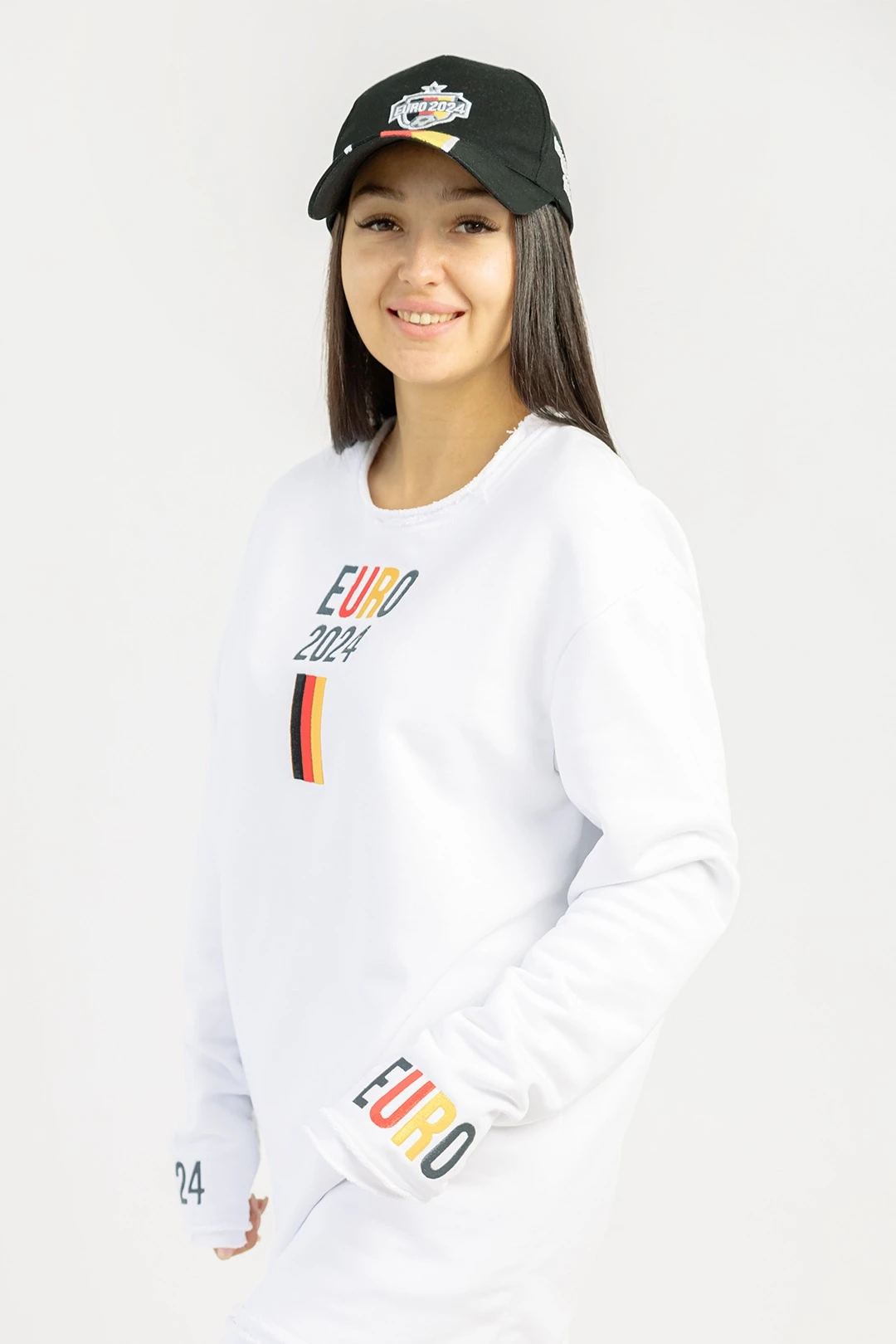 Спортивный костюм Стинг из футера унисекс, однотонный "EURO2024"#2