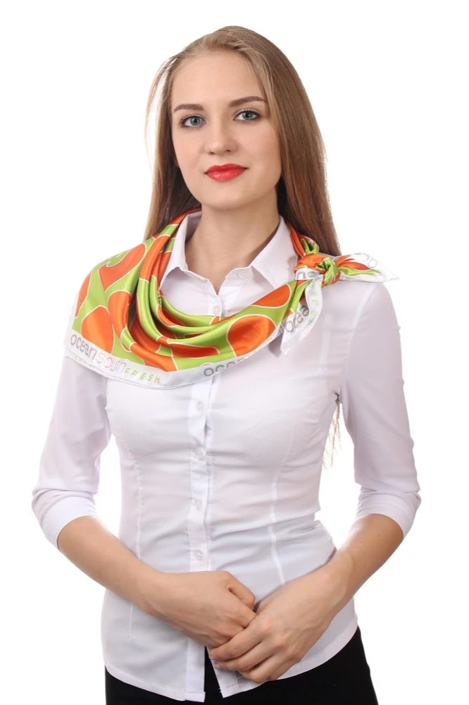 Платок Шанель 60х60 см, с полной запечаткой#5