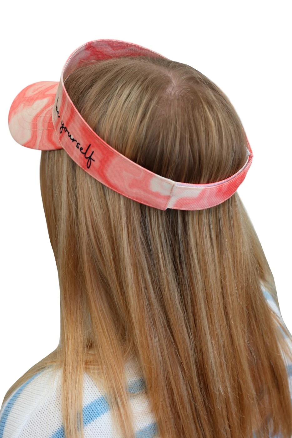 Козырек Софт на липучке с полной запечаткой (полиэстер) "Be yourself"#3