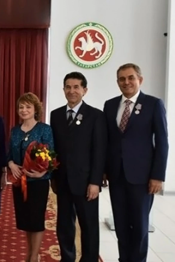 Герб Татарстана диаметр 45 см, барельеф, металлонапыление, без геральдического щита#2