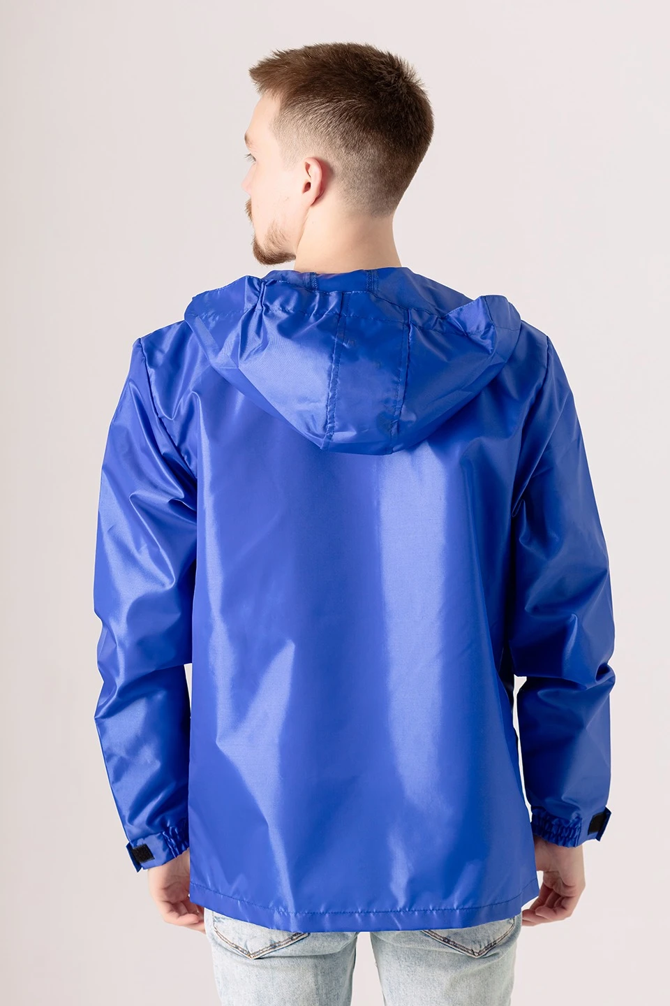 Ветровка Рэйн унисекс, однотонная василек#2