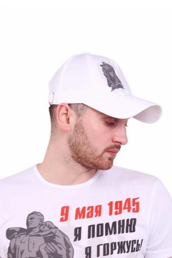 Бейсболка Стандарт взрослая с полной запечаткой (полиэстер) "9 May"#2