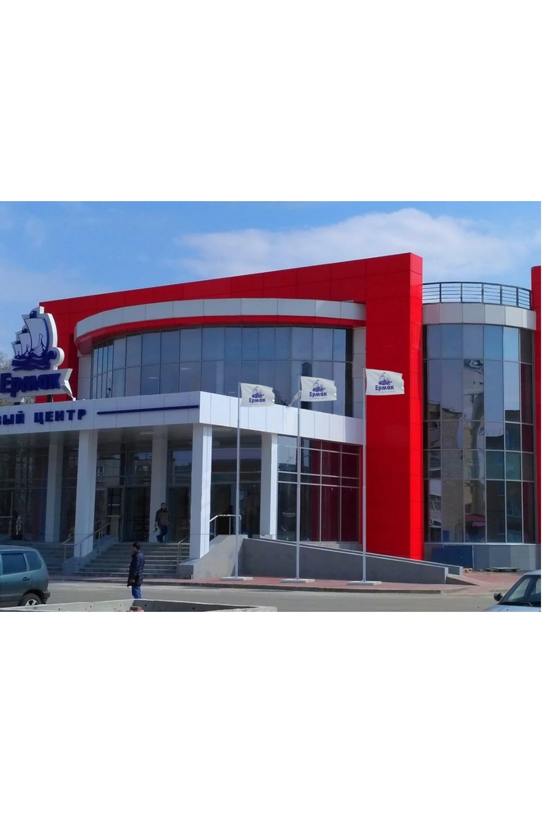 Арендовать флагшток из алюминия с открытым механизмом 8 м (покраска)