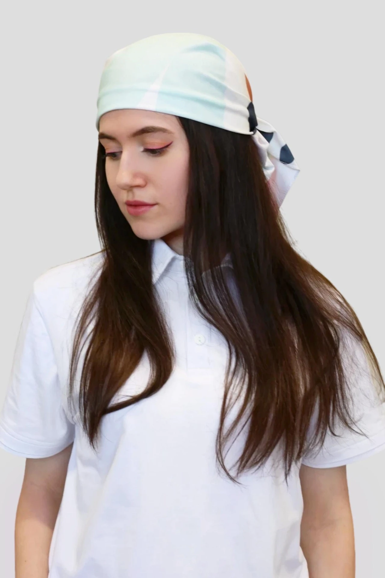 Бандана с полной запечаткой, хлопок 80х80х120 см#1