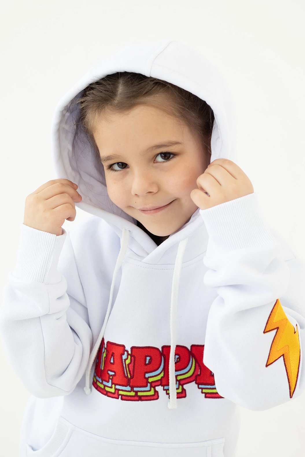 Худи Майк из футера детская, однотонная#3 Худи Майк из футера детская, однотонная#3