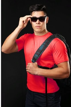 Купить розовую футболку Степ унисекс