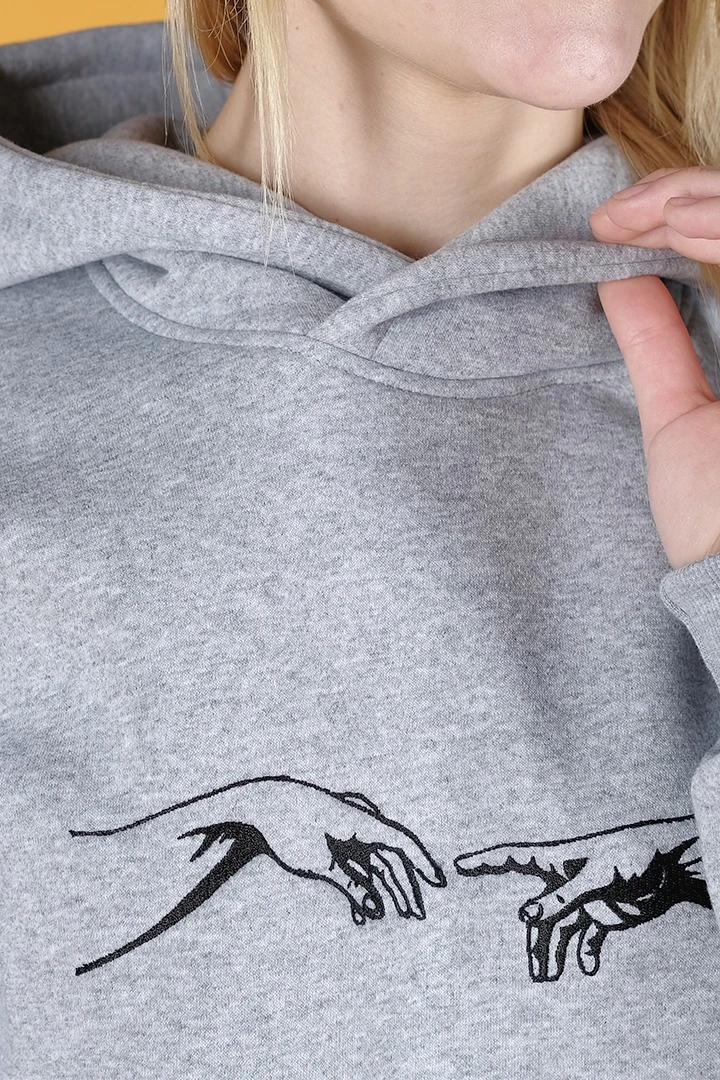 Спортивный костюм Лофт из футера женский, однотонный "The sculptor"#3