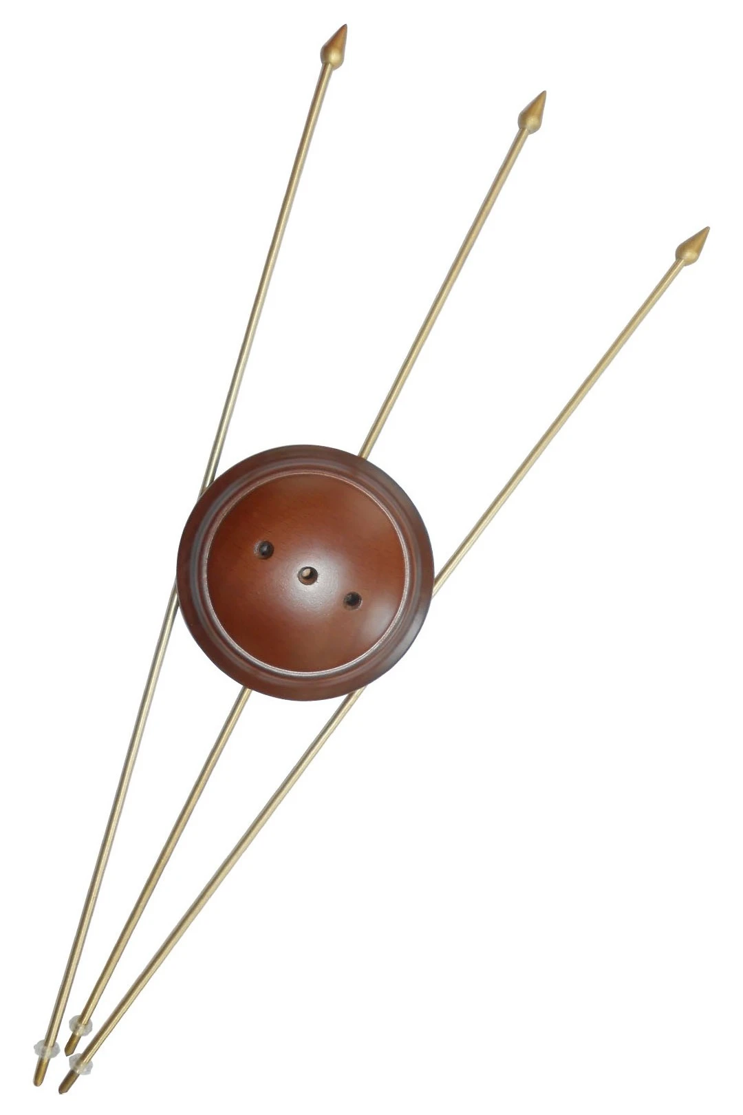 Подставка металлическая (с деревянным основанием) 3 штока#2