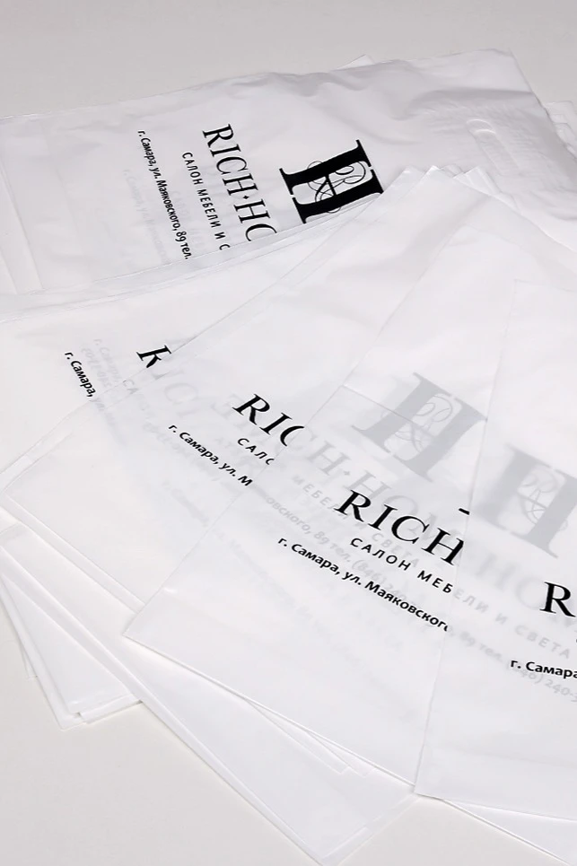 Пакет с вырубной ручкой 40х50 см (50 мкм)#3