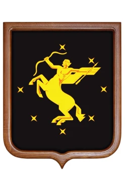 Купить Герб Химки 35х61 см печатный светлая рамка