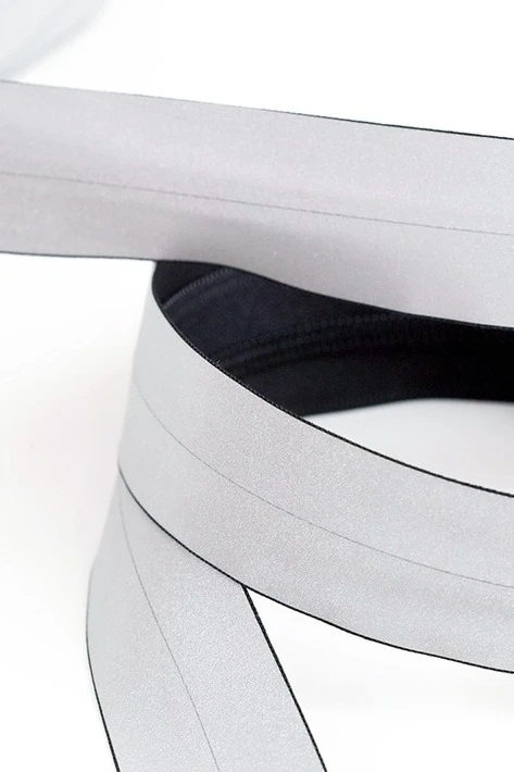 Молния спиральная реверсивная водонепроницаемая светоотражающая в рулоне 18 300 см, тип 5, серебристая#2