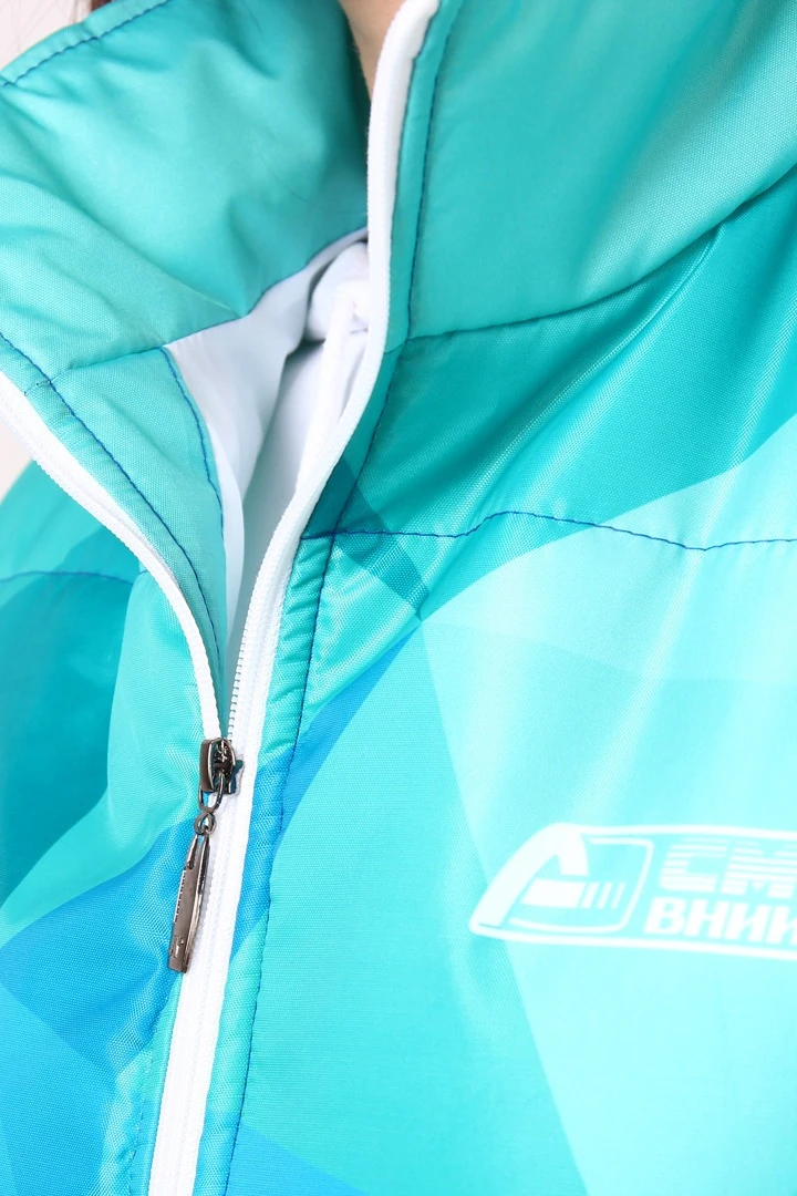 Жилет Портер на синтепоне со стежкой унисекс, с полной запечаткой "СМС"#3