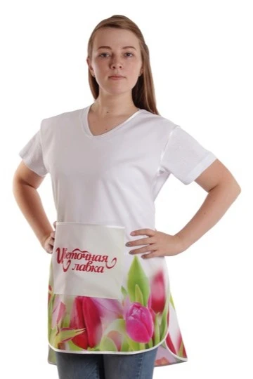 Купить накидку с полной запечаткой 54х82 см "Цветочная лавка"