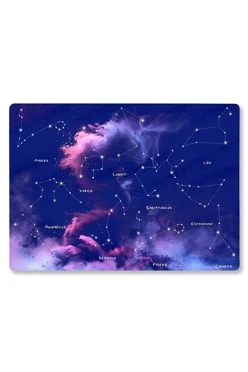 Купить плед Молли из футера 145х200 см, с принтом "Creation"