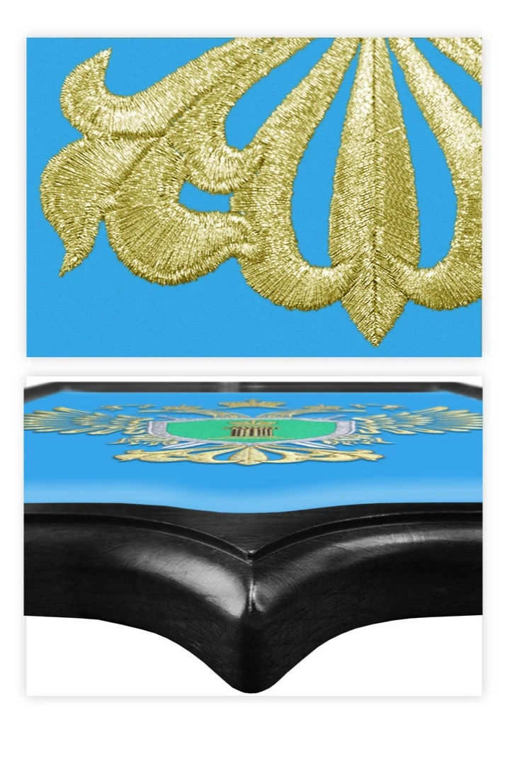 Купить Герб Генеральная прокуратура РФ размер 35х43 см вышитый