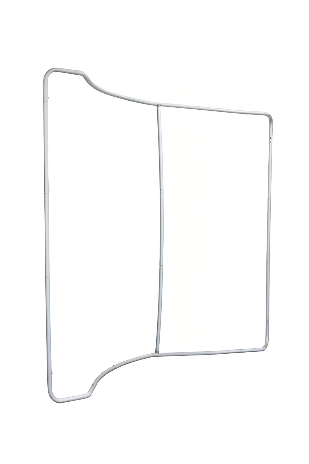 Мобильный тканевый стенд "Фрейм", изогнутая дуга, 300х230 см#1