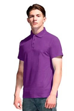 Купить поло Нэкст унисекс (Modern) фиолетовую