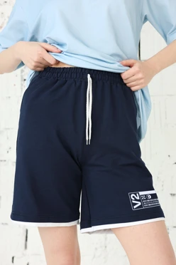 Шорты Флорис унисекс однотонные#1