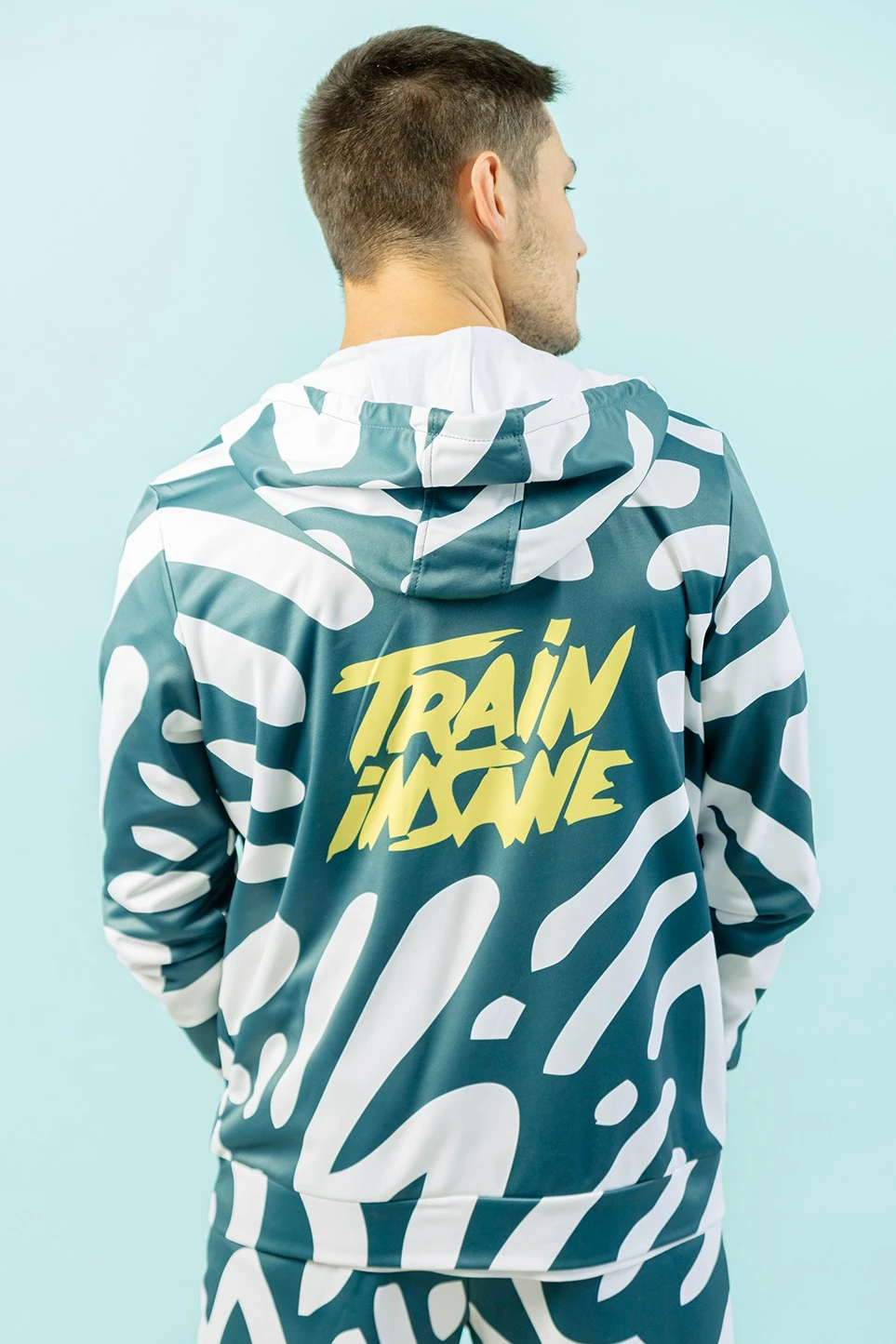 Купить Балахон Ронни унисекс с полной запечаткой "Train"