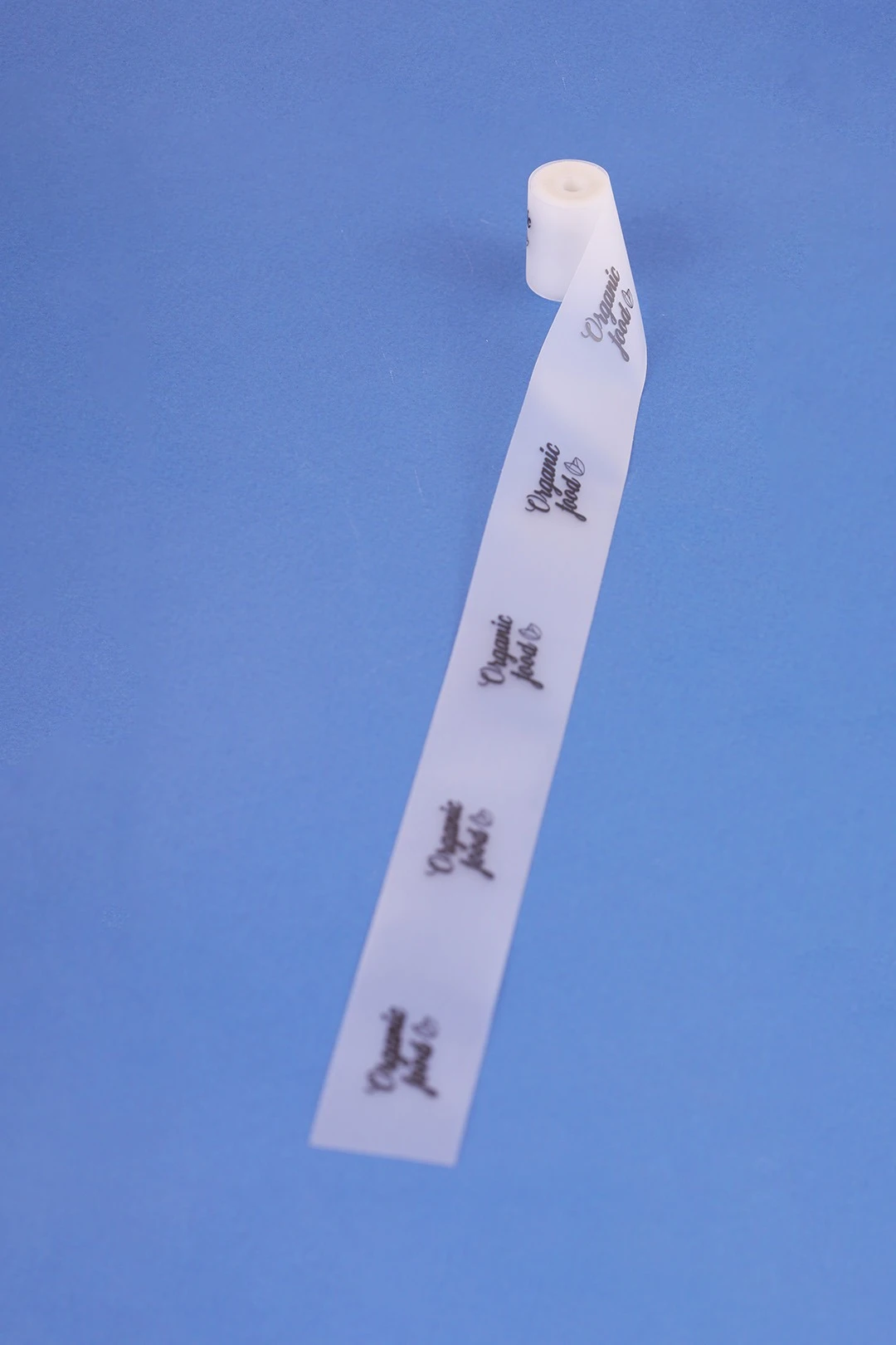 Купить ленту силикон ширина 3 см, печать черным с одной стороны