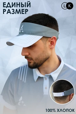 Козырек Бейс на липучке с полной запечаткой (хлопок)