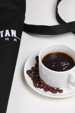 Фартук Бармен поясной с двумя карманами, однотонный#2