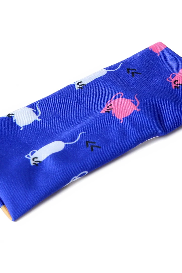 Напульсник полиэстеровый женский 7х14 см "Symbol of the Year 2020"#6