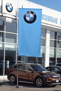 Арендовать мобильный флагшток 4 м из нержавеющей стали