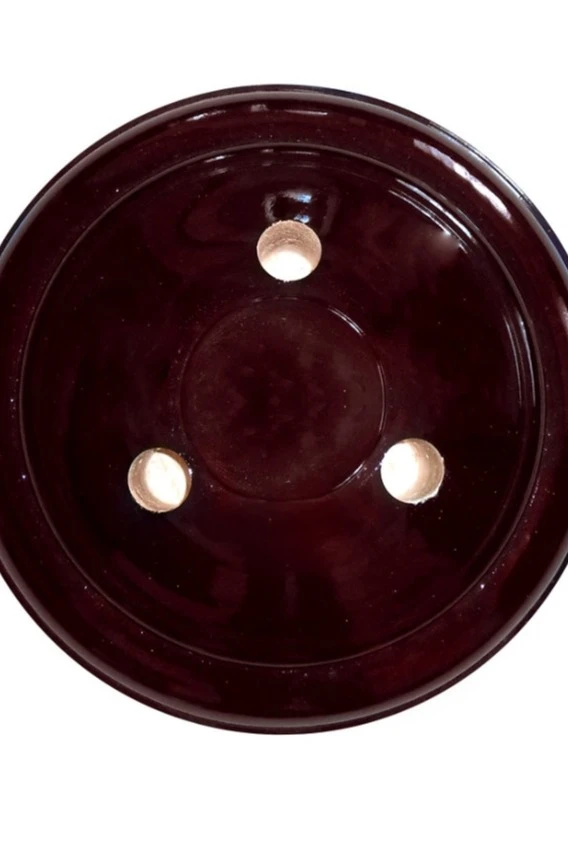 Основание деревянное Блин 3 штока, сосна темная#2