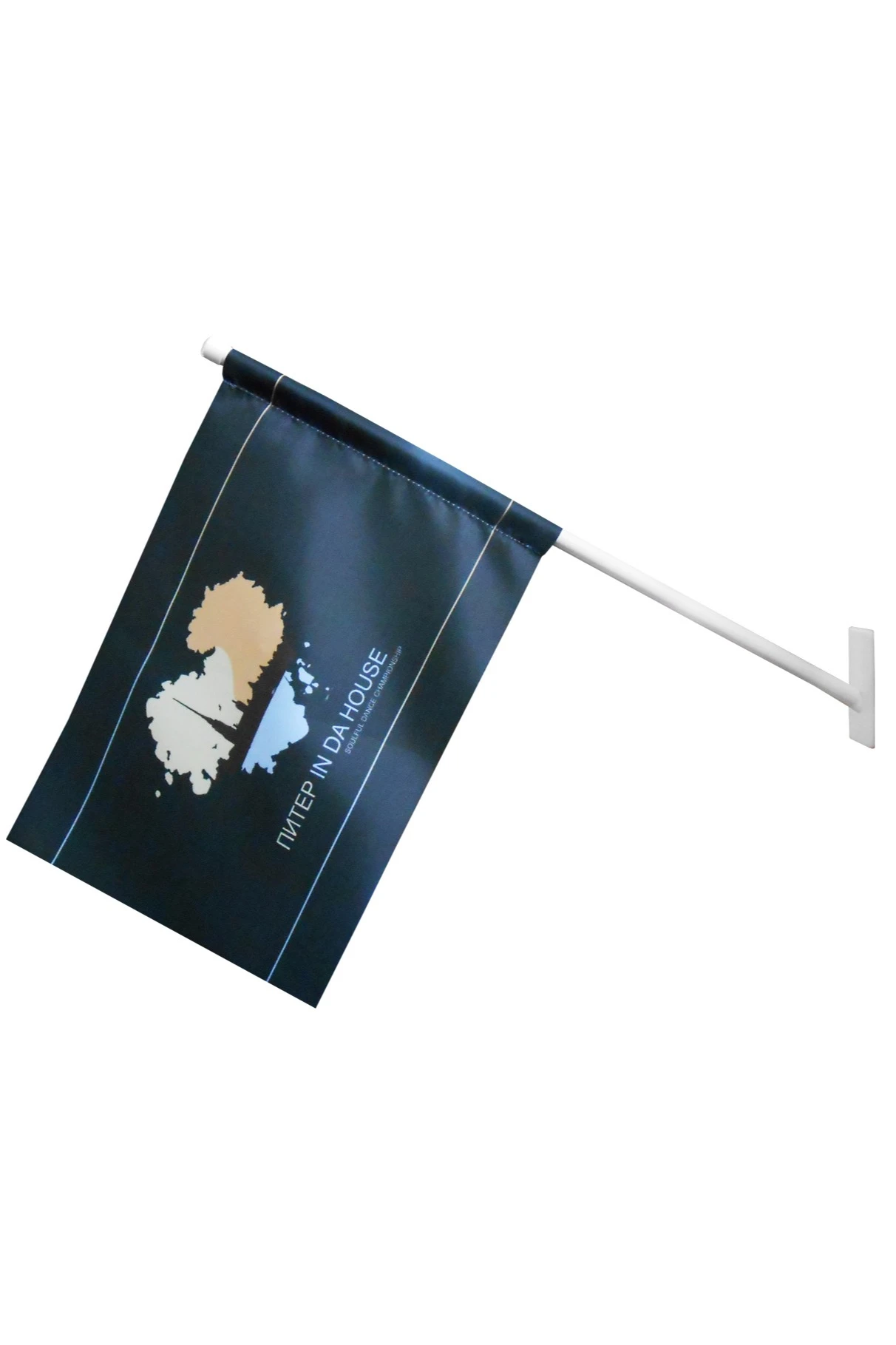 Кронштейн пластиковый, диаметр 8 мм (угол 60°)#5