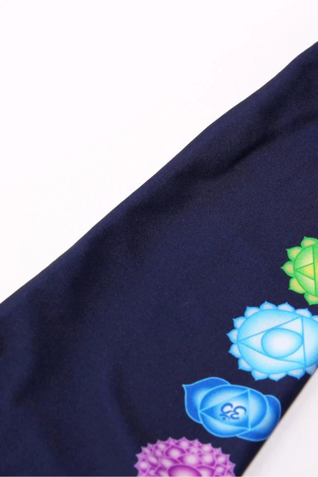 Купить комплект Сандей футболка хб + леггинсы "Чакры" Купить комплект Сандей футболка хб + леггинсы "Чакры"