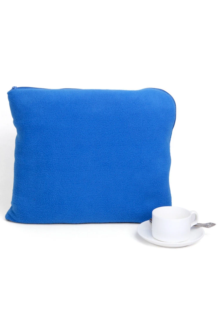 Плед Трансформер (плед-подушка) флисовый 155х200 см, однотонный#2 Плед Трансформер (плед-подушка) флисовый 155х200 см, однотонный#2