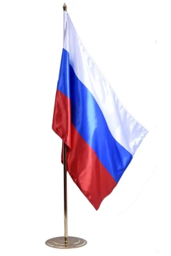 Купить флаг России печатный 100х150 см атлас