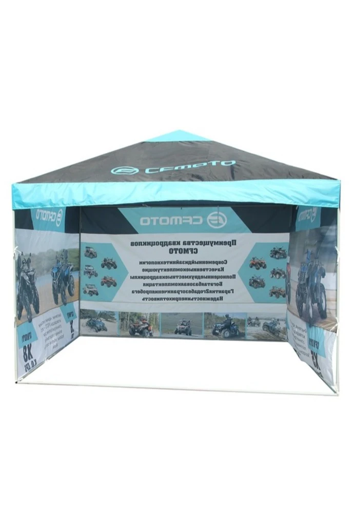 Тент для шатра 3х3 м с полной запечаткой#4