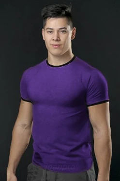 Купить фиолетовую футболку Атлетик унисекс