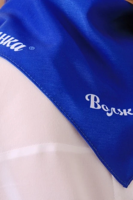 Косынка Шарлотта 65х65х95 см, с полной запечаткой "Volzhanka"#2