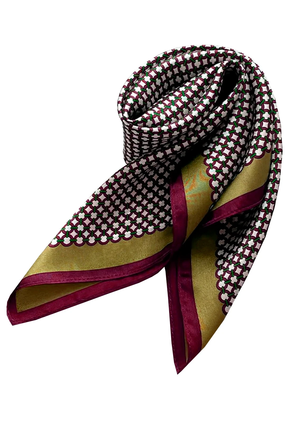 Купить косынку Шарлотта 70х70х100 см, с полной запечаткой "Chain"