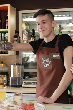 Купить фартук Хилтон "Трюфель"