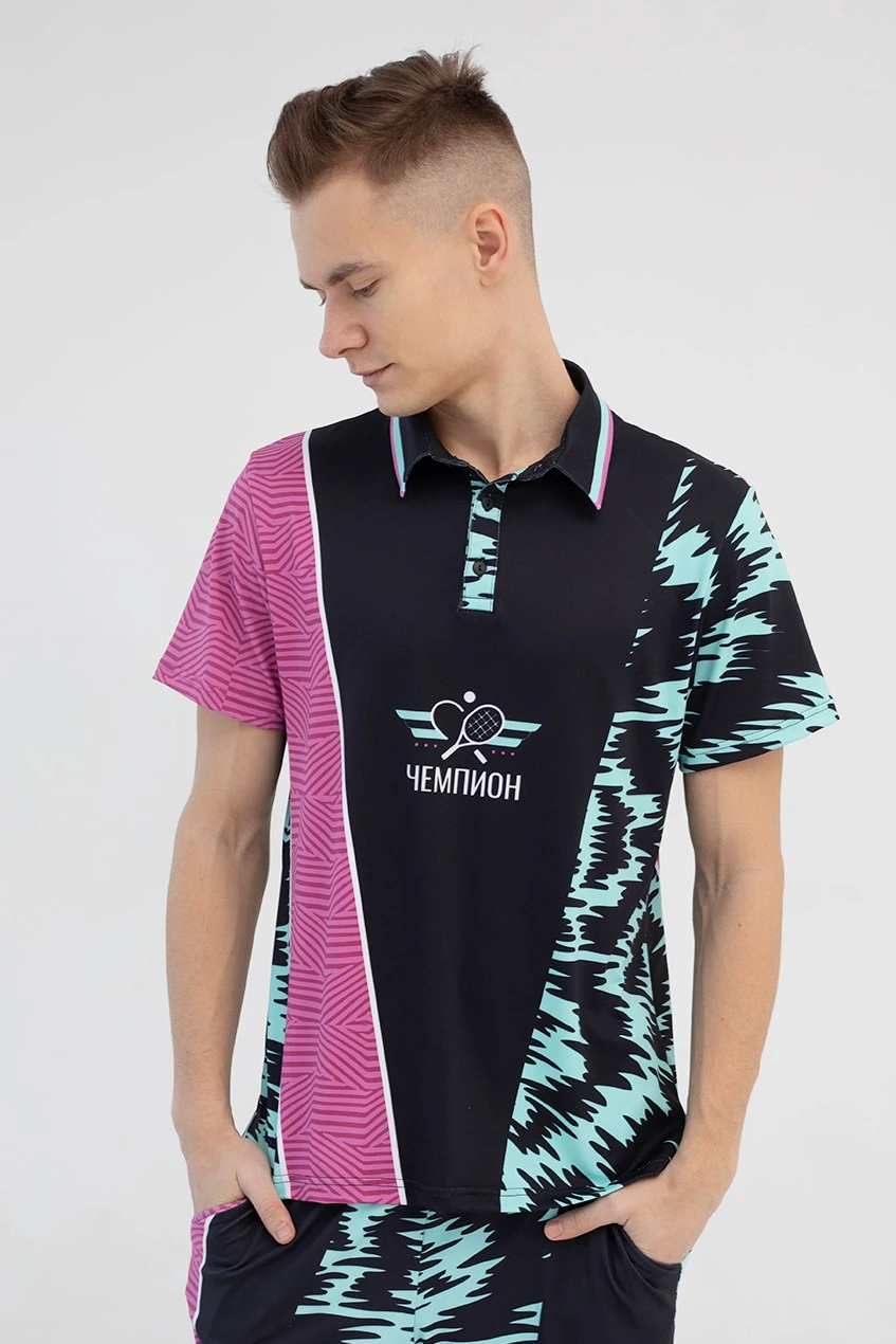 Купить футболку поло Стар унисекс "Чемпион"