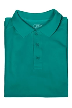 Купить поло Престиж унисекс (Modern) бирюзовую