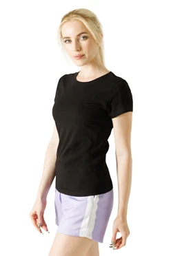 Футболка Премиум женская (Modern) однотонная (хлопок)#1 Футболка Премиум женская (Modern) однотонная (хлопок)#1