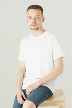 Футболка Премиум унисекс (Modern) однотонная (хлопок)#1 Футболка Премиум унисекс (Modern) однотонная (хлопок)#1