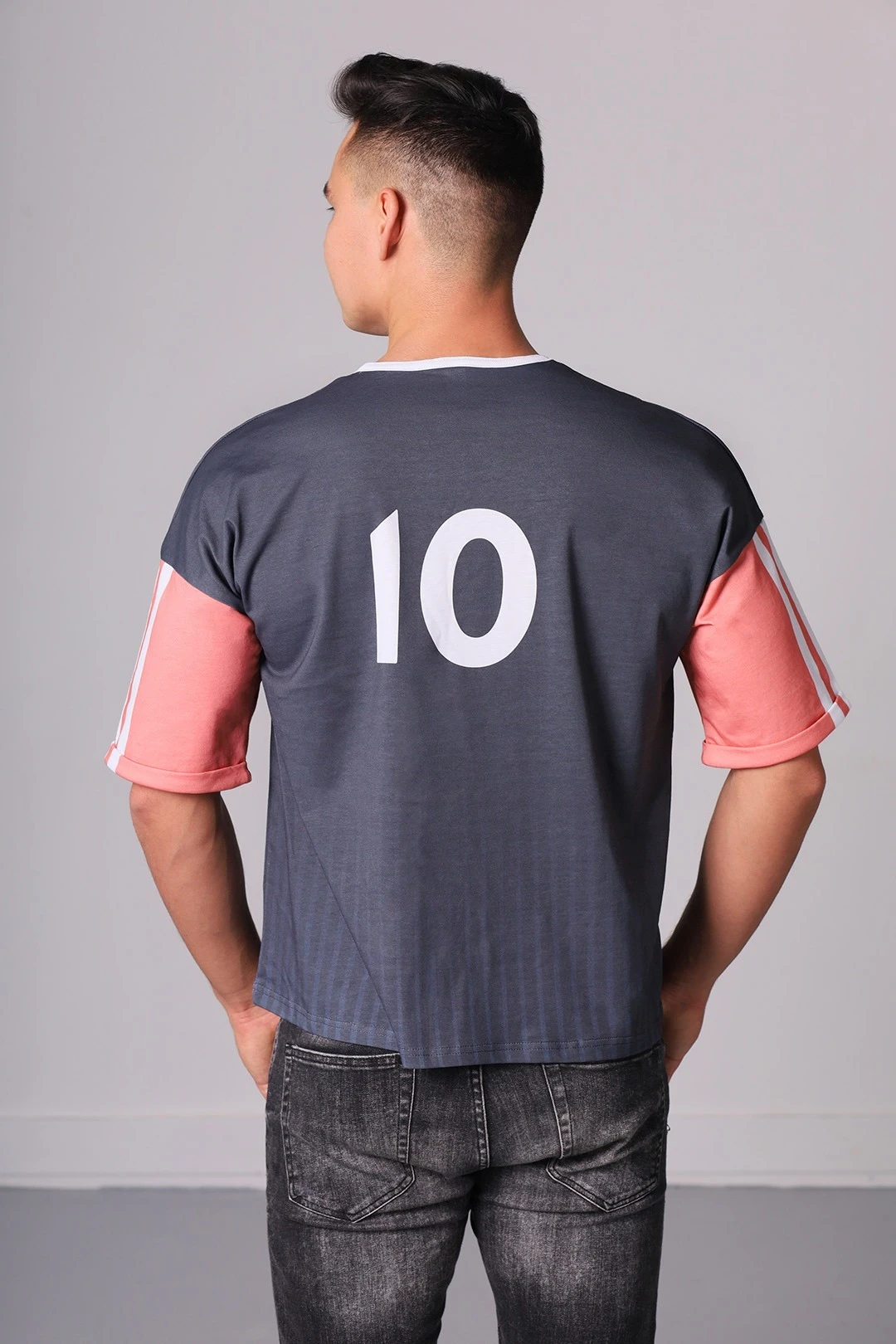 Купить футболку Бен оверсайз из кулирки унисекс с полной запечаткой (хлопок)