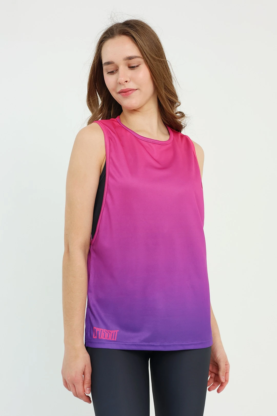 Майка Муви женская с полной запечаткой "Crossfit"#1 Майка Муви женская с полной запечаткой "Crossfit"#1