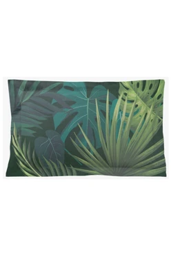 Подушка с бордюром 40х60 см, с принтом "Jungle"#1
