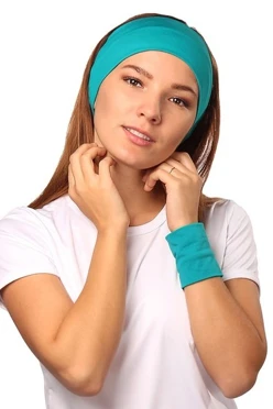Купить повязку взрослую голубую